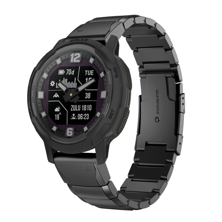 22mm Tortoise Shell Stainless Steel Watch Band