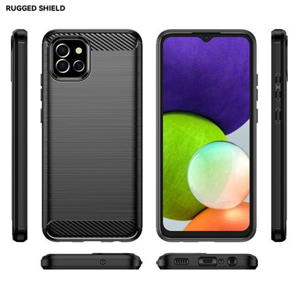 Brushed Texture Carbon Fiber TPU Phone Case, For Samsung Galaxy F04, For Xiaomi Redmi K60E, For Xiaomi Poco C50, For Xiaomi Redmi Note 12 Pro Speed, For Infinix Note 12i, For Infinix Hot 12 Play, For Infinix Hot 12 Play NFC, For Infinix Hot 20S