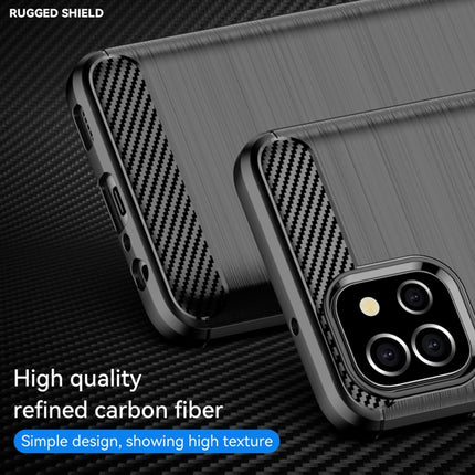 Brushed Texture Carbon Fiber TPU Phone Case, For Samsung Galaxy F04, For Xiaomi Redmi K60E, For Xiaomi Poco C50, For Xiaomi Redmi Note 12 Pro Speed, For Infinix Note 12i, For Infinix Hot 12 Play, For Infinix Hot 12 Play NFC, For Infinix Hot 20S