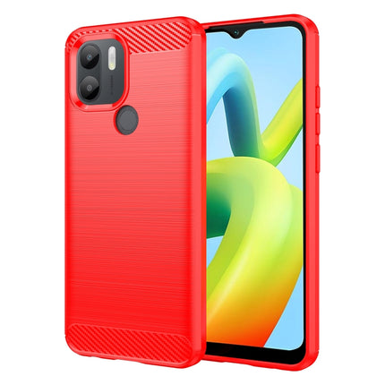 Brushed Texture Carbon Fiber TPU Phone Case, For Samsung Galaxy F04, For Xiaomi Redmi K60E, For Xiaomi Poco C50, For Xiaomi Redmi Note 12 Pro Speed, For Infinix Note 12i, For Infinix Hot 12 Play, For Infinix Hot 12 Play NFC, For Infinix Hot 20S