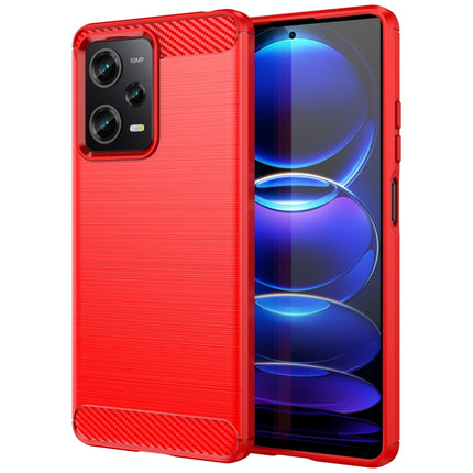 Brushed Texture Carbon Fiber TPU Phone Case, For Samsung Galaxy F04, For Xiaomi Redmi K60E, For Xiaomi Poco C50, For Xiaomi Redmi Note 12 Pro Speed, For Infinix Note 12i, For Infinix Hot 12 Play, For Infinix Hot 12 Play NFC, For Infinix Hot 20S