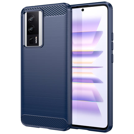 Brushed Texture Carbon Fiber TPU Phone Case, For Infinix Hot 12 Pro, For Xiaomi Redmi K60, For Xiaomi Redmi K60 Pro, For Xiaomi Redmi 12C