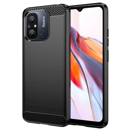 Brushed Texture Carbon Fiber TPU Phone Case, For Infinix Hot 12 Pro, For Xiaomi Redmi K60, For Xiaomi Redmi K60 Pro, For Xiaomi Redmi 12C