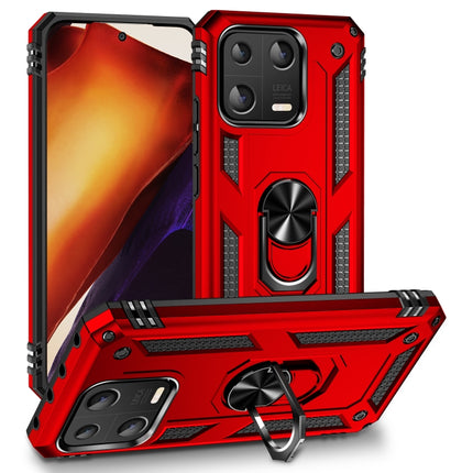 Shockproof TPU + PC Phone Case with Holder, For Xiaomi 13, For Xiaomi 13 Pro