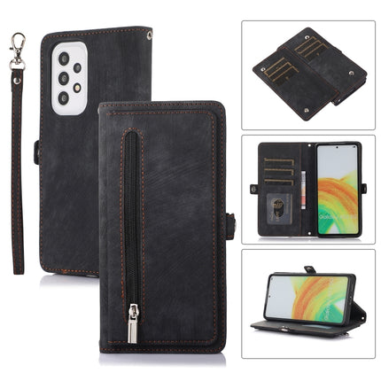 Zipper Card Slot Buckle Wallet Leather Phone Case, For Samsung Galaxy A23, For Samsung Galaxy A13 4G / 5G, For Samsung Galaxy A53 5G, For Samsung Galaxy A33 5G