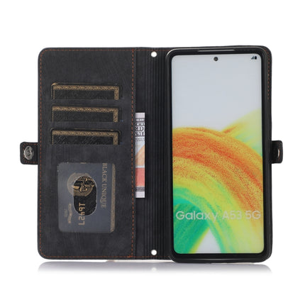 Zipper Card Slot Buckle Wallet Leather Phone Case, For Samsung Galaxy A23, For Samsung Galaxy A13 4G / 5G, For Samsung Galaxy A53 5G, For Samsung Galaxy A33 5G