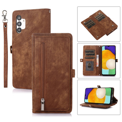Zipper Card Slot Buckle Wallet Leather Phone Case, For Samsung Galaxy S22 5G, For Samsung Galaxy S22+ 5G, For Samsung Galaxy S22 Ultra 5G, For Samsung Galaxy A12 5G