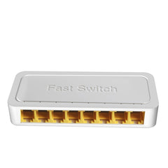 8 Port 10/100/1000Mbps MINI Ethernet Desktop Switch