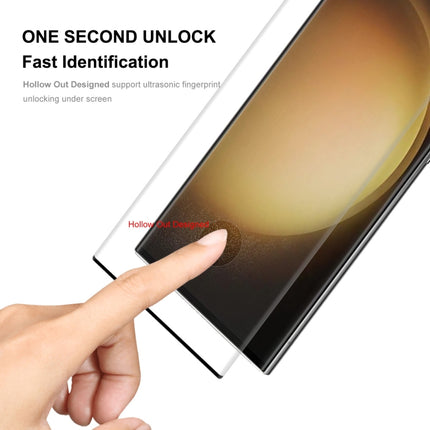 For Samsung Galaxy S23 Ultra 5G ENKAY 3D Hot Bending Explosion-proof Full Tempered Glass Film
