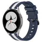 For Samsung Galaxy Watch4 40mm / Blue+White