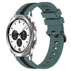For Samsung  Galaxy Watch4 Classic 42mm / Green+Black