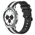 For Samsung  Galaxy Watch4 Classic 42mm / Black+White