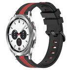 For Samsung  Galaxy Watch4 Classic 42mm / Black+Red