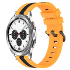 For Samsung  Galaxy Watch4 Classic 42mm / Yellow+Black