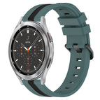For Samsung  Galaxy Watch4 Classic 46mm / Green+Black