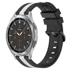 For Samsung  Galaxy Watch4 Classic 46mm / Black+White