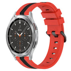For Samsung  Galaxy Watch4 Classic 46mm / Red+Black