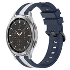For Samsung  Galaxy Watch4 Classic 46mm / Blue+White