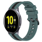 For Samsung Galaxy Watch Active2 40mm / Green+Black