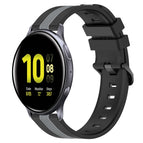 For Samsung Galaxy Watch Active2 40mm / Black+Grey