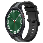 For Samsung Galaxy Watch 6 Classic 47mm / Black+Grey