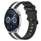 For Huawei Watch GT3 42mm / Black+White