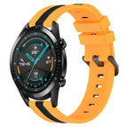 For Huawei Watch GT2 42mm / Yellow+Black