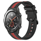 For Huawei Watch 2 / Black+Red