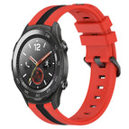 For Huawei Watch 2 / Red+Black