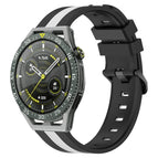 For Huawei Watch GT 3 SE / Black+White