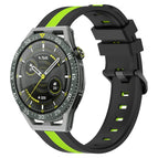 For Huawei Watch GT 3 SE / Black+Lime Green
