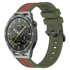 For Huawei Watch GT 3 SE / Army Green+Red