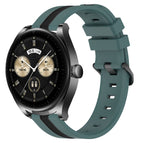 For Huawei Watch Buds / Green+Black
