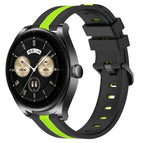 For Huawei Watch Buds / Black+Lime Green