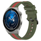 For Huawei Watch GT3 Pro 46mm / Army Green+Red