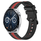 For Huawei Watch GT3 46mm / Black+Red
