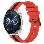 For Huawei Watch GT3 46mm / Red+Black