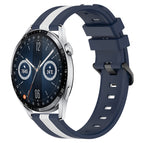 For Huawei Watch GT3 46mm / Blue+White