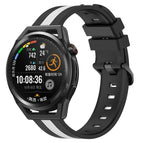 For Huawei Watch GT Runner / Black+White
