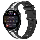 For Huawei Watch 3 / Black+White