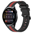 For Huawei Watch 3 / Black+Red