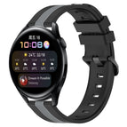 For Huawei Watch 3 / Black+Grey