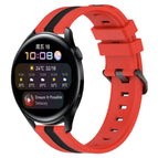 For Huawei Watch 3 / Red+Black