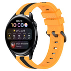 For Huawei Watch 3 / Yellow+Black