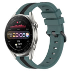 For Huawei Watch 3 Pro / Green+Black