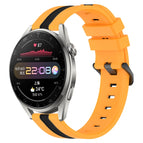 For Huawei Watch 3 Pro / Yellow+Black