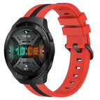 For Huawei Watch GT 2E / Red+Black