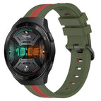 For Huawei Watch GT 2E / Army Green+Red