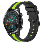 For Huawei GT2 46mm / Black+Lime Green