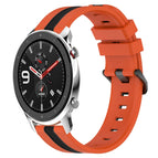 For Amazfit GTR 4 Pro / Orange+Black